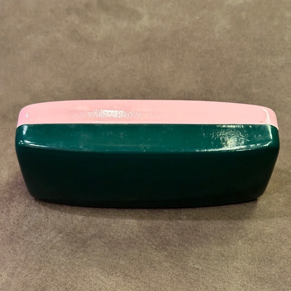 Kate Spade Green and Pink Eyeglass Case - Picture 5 of 7